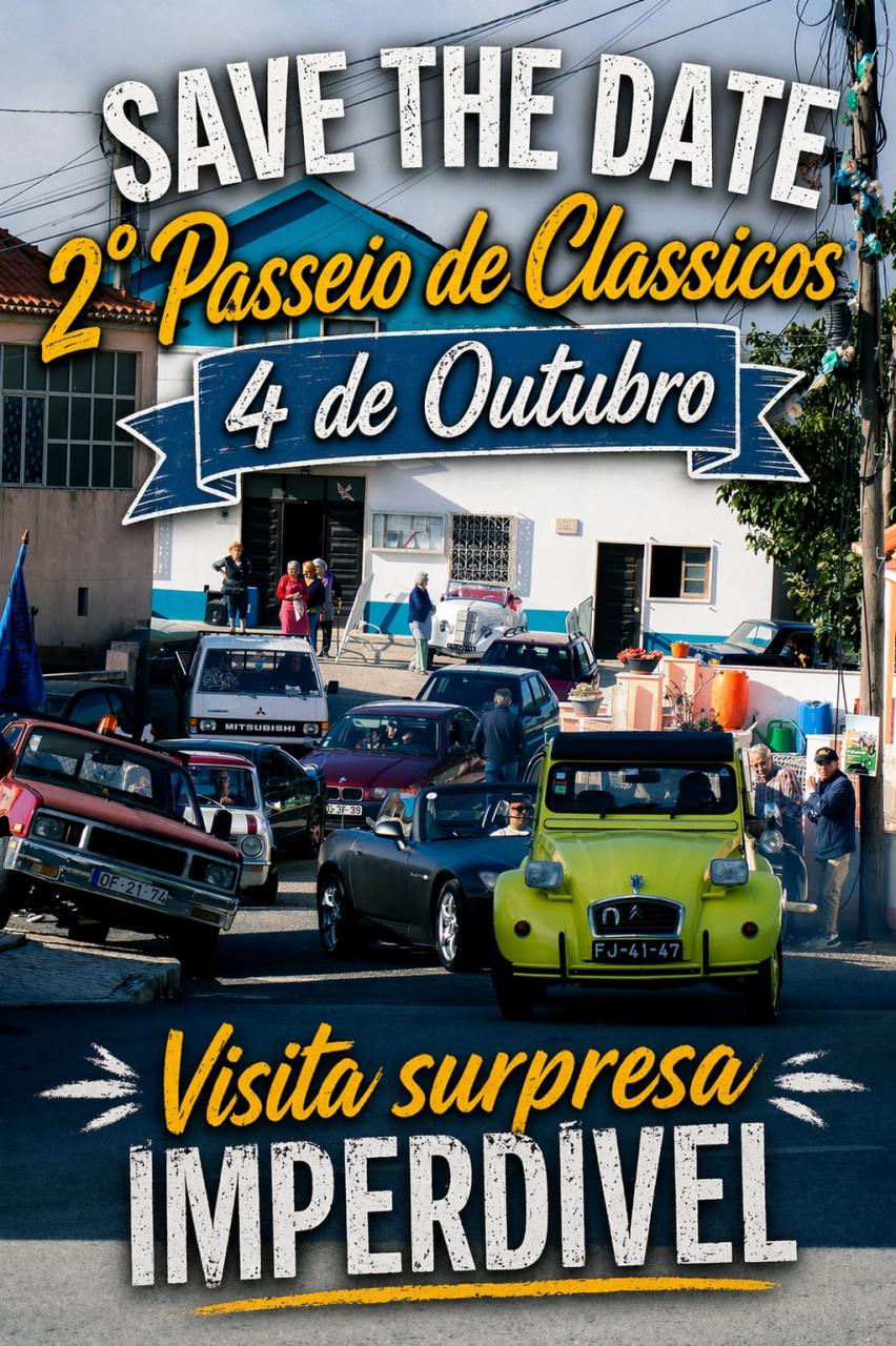 Passeio de Carros Cl&aacute;ssicos