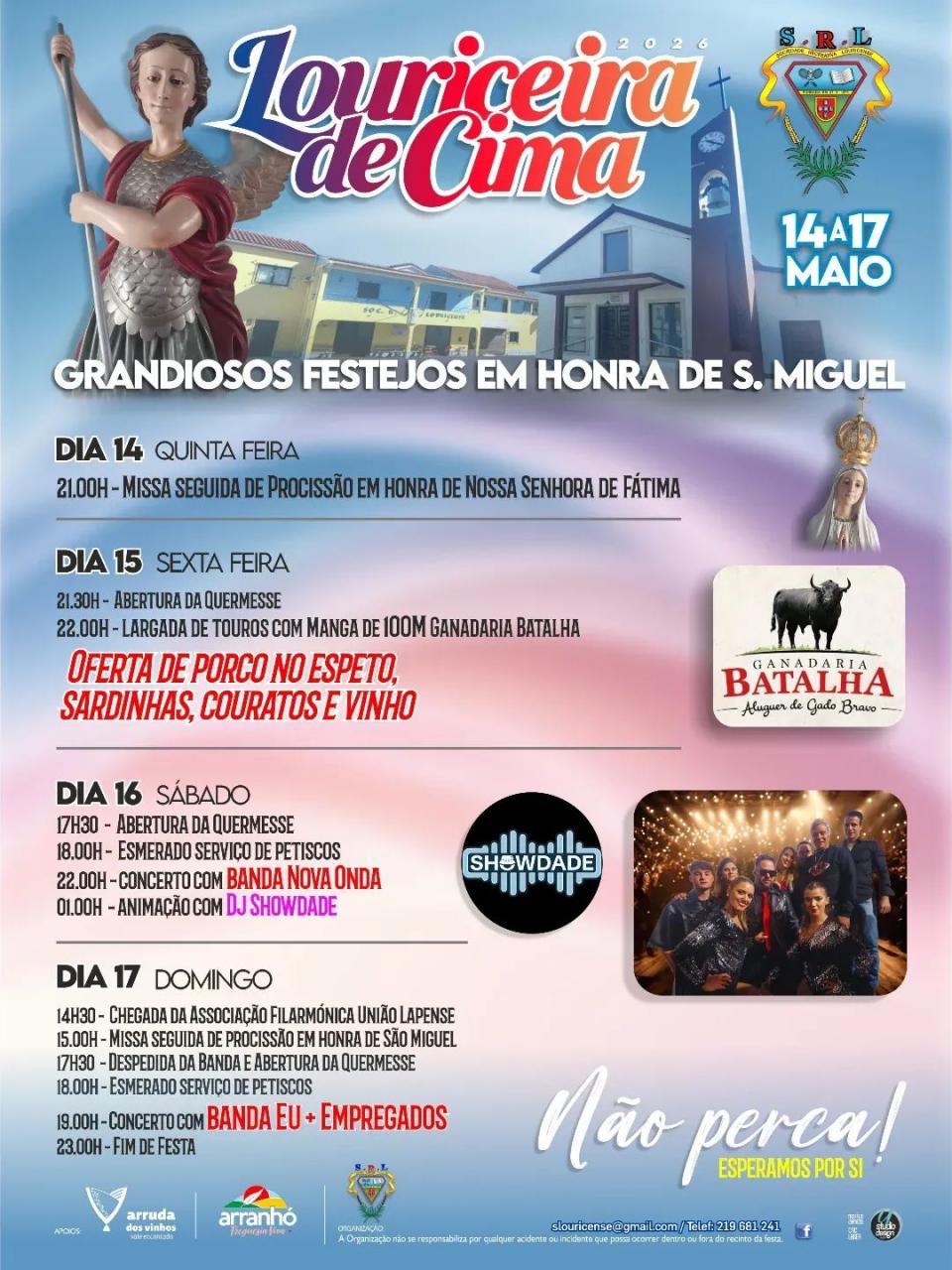 Festa anual em Honra de S. Miguel