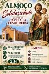 Almo&ccedil;o de apoio &agrave;s obras na Capela da Tesoureira