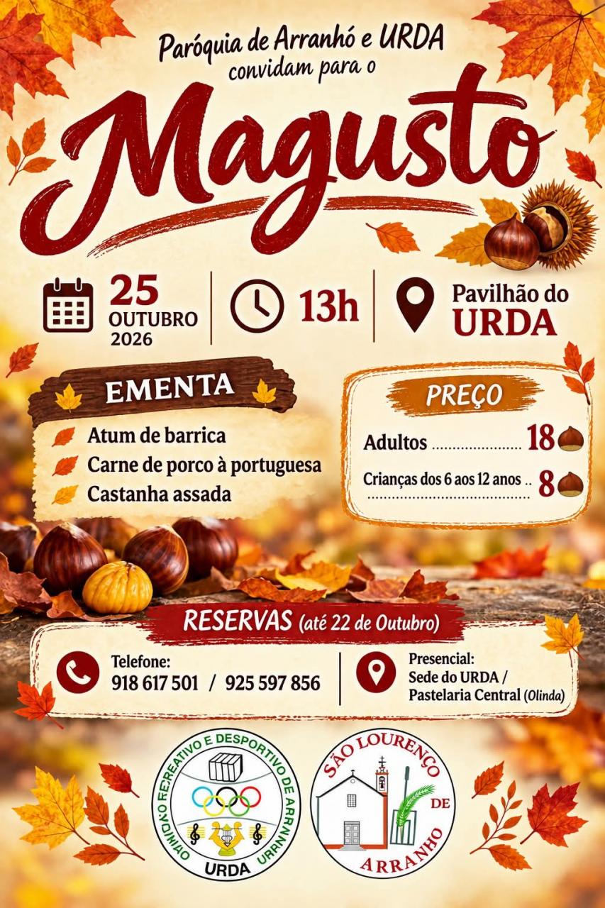 Almo&ccedil;o de Magusto