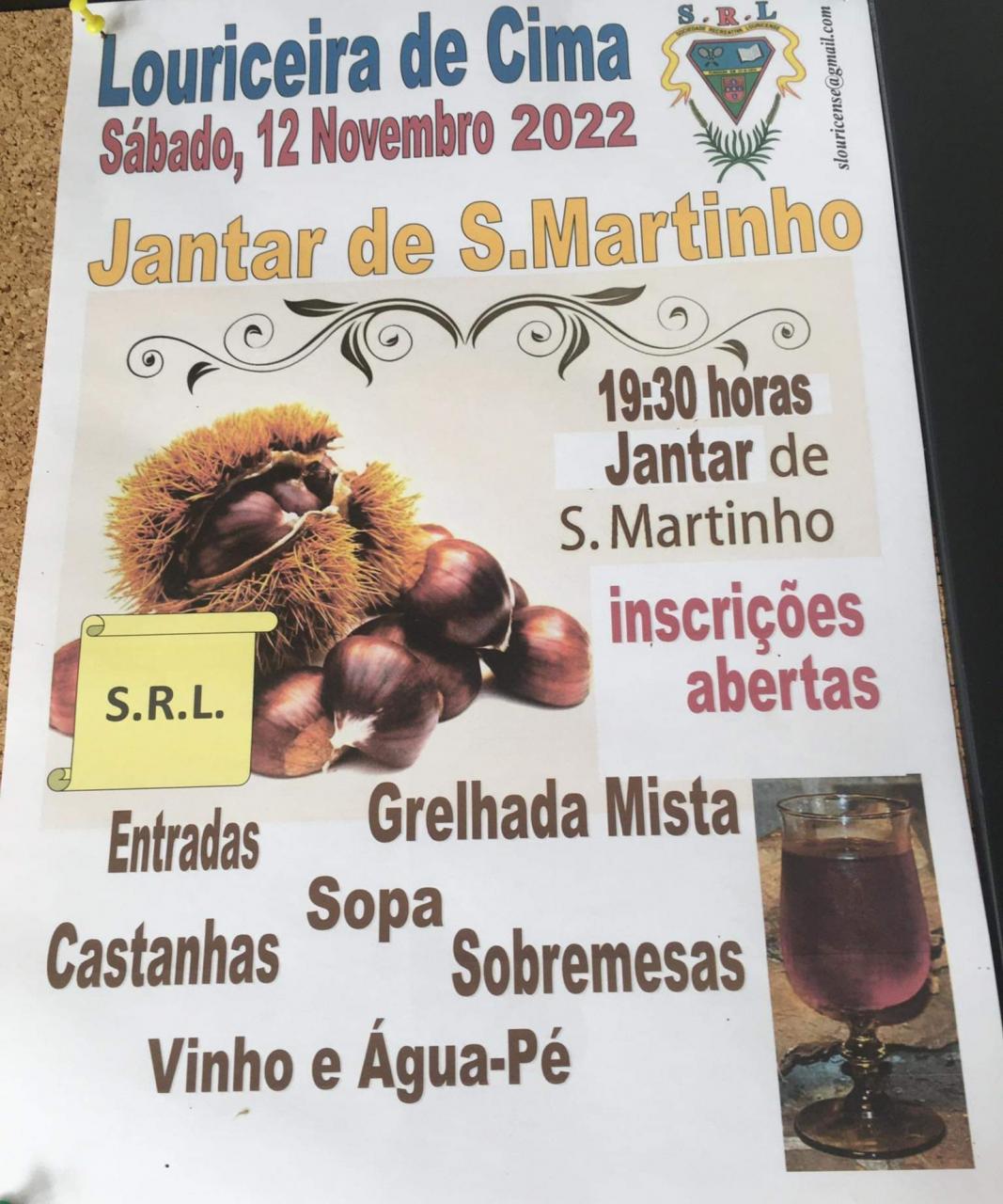 Jantar de S. Martinho 