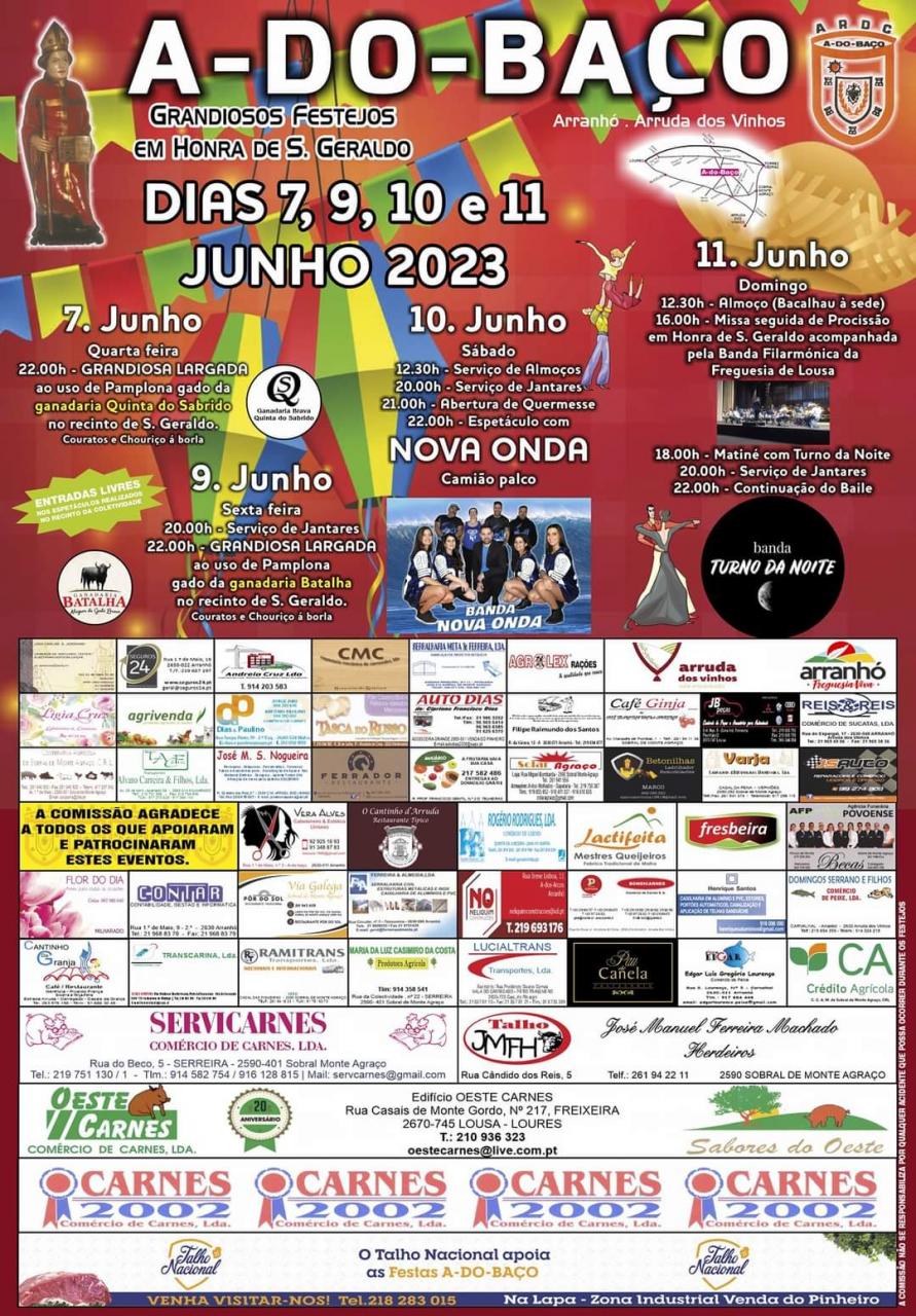 Festa de Verão em honra de S. Geraldo 