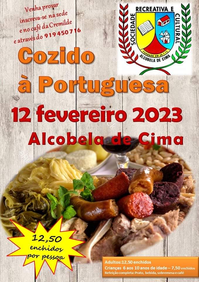 Cozido à portuguesa - SRC Alcobela de Cima