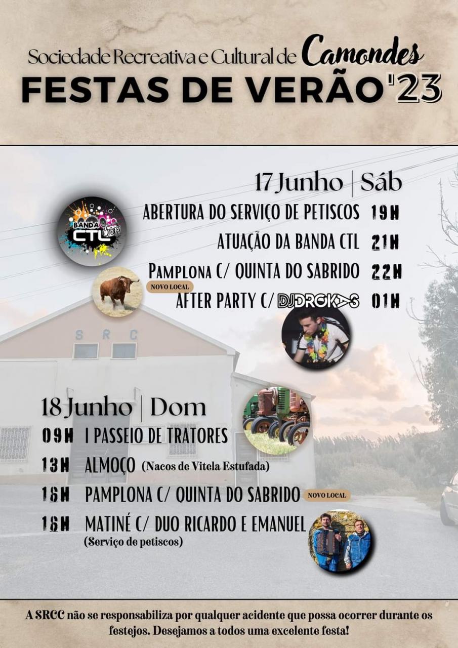 Festejos em Camondes